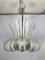 Art Deco Pulegoso Murano Glass Chandelier from Barovier & Toso, 1940s 1