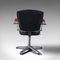 Vintage English Industrial Desk Chair in Beech, 1980s, Image 6