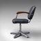 Vintage English Industrial Desk Chair in Beech, 1980s, Image 5