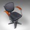 Vintage English Industrial Desk Chair in Beech, 1980s, Image 7