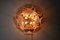 Murano Glass Flower Ceiling Lamp from Mazzega, Italy, 1970s, Imagen 8