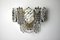 Sconce with 8 Crystals from Kinkeldey, Germany, 1970s, Imagen 1