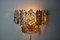 Sconce with 8 Crystals from Kinkeldey, Germany, 1970s, Immagine 2