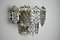 Sconce with 8 Crystals from Kinkeldey, Germany, 1970s, Immagine 6