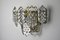 Sconce with 8 Crystals from Kinkeldey, Germany, 1970s, Immagine 4