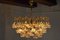3-Tier Flower Chandelier from Venini, Italy, 1970s 4