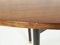 Oval Dining Table with Wooden Top, Brass Feet & Black Legs in the Style of Gustavo and Vito Latis, 1950s, Image 3
