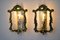 Regency Style Sconces in Cut Glass, Italy, 1980s, Set of 2 2