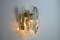 Frosted Glass Ice Cube Sconce by J. T. Kalmar, Austria, 1970s, Image 2