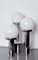 Space Age Table Lamp with 3 Opaline Glasses, Italy, 1970s, Image 3