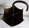 Vintage Brass Umbrella Stand in the Shape of a Half-Opened Umbrella, 1970s, Image 3
