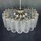 Vintage Glass Chandelier, Italy, 1960s, Immagine 8