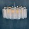 Vintage Glass Chandelier, Italy, 1960s, Immagine 4