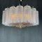 Vintage Glass Chandelier, Italy, 1960s, Immagine 7