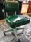 Green Tanker Office Chair from Lyon, Illinois, USA, 1950s, Immagine 1