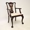 Antique Chippendale Dining Chairs, Set of 8 3
