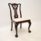 Antique Chippendale Dining Chairs, Set of 8 2