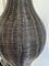 Large Italian Black Rattan Pendant Lamp from Gasparucci Italo, 1980s, Image 3