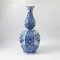 Antique Delft Style Vase by Louis Fourmaintraux, Imagen 2
