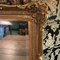 Vintage Louis XVI Style Gilded Stucco Mirror 9
