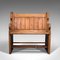 Antique Victorian English Pine Bench or Pew, Image 2