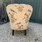 Vintage Wood Crapaud Chair, Immagine 9