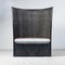 Vintage Wood & Fabric Armchair from Roberti Rattan, 1970s, Image 1