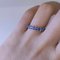 2.24K Brilliant Cut Natural Blue Sapphire & 18K Gold Eternity Band Ring from Berca 5
