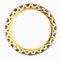 2.24K Brilliant Cut Natural Blue Sapphire & 18K Gold Eternity Band Ring from Berca 4