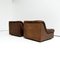 DS46 Seats in Thick Buffalo Leather from De Sede, Set of 2 6
