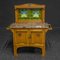 Arts and Crafts Oak Washstand 10