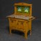 Arts and Crafts Oak Washstand 9