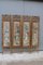 Decorative Panels in Bamboo with Geisha Design, Italy, 1940s, Set of 4 1