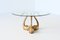 Brass Swan Coffee or Side Table in the Style of Maison Jansen, France, 1970s 3