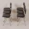 Black Result Chairs by Friso Kramer and Wim Rietveld for Ahrend De Cirkel, 1960s, Set of 6 4