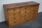 French Pine Apothecary Cabinet or Bank of Drawers, Mid 20th Century 4