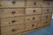 French Pine Apothecary Cabinet or Bank of Drawers, Mid 20th Century 5