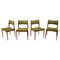 Teak Dining Chairs by Ejner Larsen & Aksel Bender-Madsen, 1960s, Set of 4 1