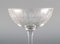 French Art Deco Cavour Champagne Glasses, Set of 7, Image 5