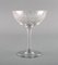 French Art Deco Cavour Champagne Glasses, Set of 7, Image 3