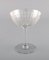 French Art Deco Cavour Champagne Glasses, Set of 7, Image 4