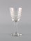 French Art Deco Cavour Liqueur Glasses in Crystal Glass, Set of 8 4