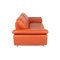 Loop Orange Leather Sofa by Willi Schillig 10