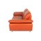 Loop Orange Leather Sofa by Willi Schillig 12
