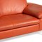 Loop Orange Leather Sofa by Willi Schillig, Image 3