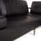Dono Black Leather Sofa by Rolf Benz 7