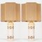 Bitossi Lamps from Bergboms with Custom Made Shades by Rene Houben, Set of 2 3