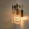 Decorated Glass and Brass Wall Lights from Kaiser, 1970s, Germany, Set of 2, Image 15
