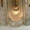 Decorated Glass and Brass Wall Lights from Kaiser, 1970s, Germany, Set of 2, Image 14