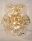 Faceted Crystal and Gilt Sconces from Kinkeldey, Germany, Set of 2, Immagine 3
